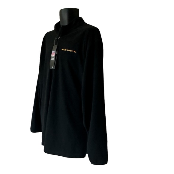 NFL ANTIGUA WASHINGTON FOOTBALL TEAM COMMANDERS NWT BLACK MENS PULLOVER 3XL - Picture 6 of 15